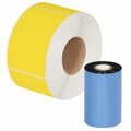 Bsc Preferred 4.02'' x 1181' Black Datamax Thermal Transfer Ribbons - Wax/Resin, 24PK S-7481